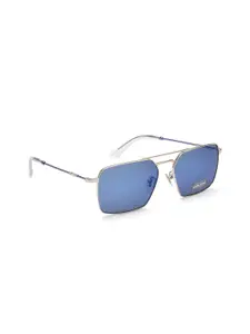 Police Men Lens & Rectangle Sunglasses With UV Protected Lens
