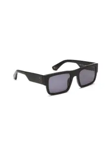 Police Men Rectangle Sunglasses With UV Protected Lens-SPLL1254700SG
