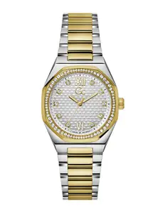 GC GUESS COLLECTION Coussin Sleek Lady White Dial Women Analog Watch - Z25002L1MF