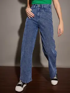 SASSAFRAS Women High-Rise Clean Look Stretchable Jeans