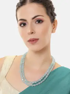 Estele Rhodium-Plated Necklace