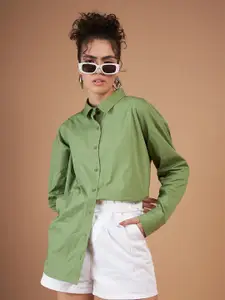 SASSAFRAS Classic Oversized Cotton Casual Shirt