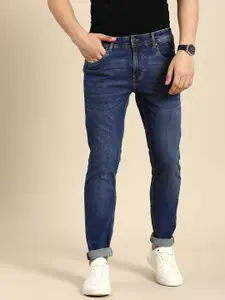 Being Human Men Slim Fit Light Fade Stretchable Mid-Rise Jeans