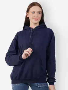 TEEMOODS Fleece Hooded Pullover Oversized Sweatshirt