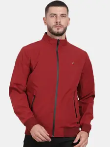 t-base Mock Collar Lightweight Open Front Jacket