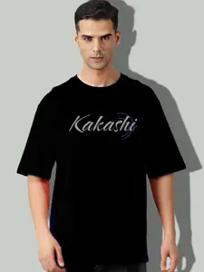 Elibolz Kakashi Printed Cotton Oversized T-shirt