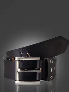 Elite Crafts Men Textured Leather Formal Belt