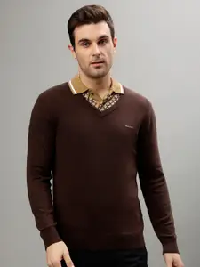 GANT V-Neck Woollen Pullover Sweater