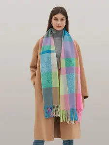 JC Collection Checked Scarves