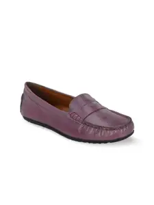 CARLO ROMANO Women Lightweight Leather Penny loafers