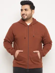 Club York Plus Size Hooded Fleece Sweatshirt