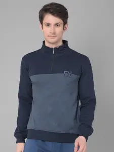 Force NXT Colourblocked Cotton Sweatshirt