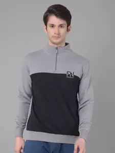 Force NXT Colourblocked Cotton Sweatshirt