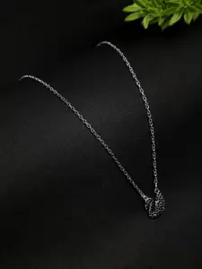 Krelin Silver-Plated Pendant & Chain