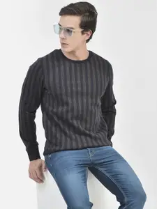 Crimsoune Club Striped Long Sleeves Sweatshirt