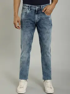 Indian Terrain Men Kruger Skinny Fit Mid-Rise Clean Look Heavy Fade Stretchable Jeans