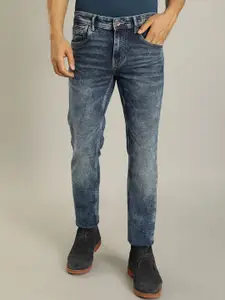Indian Terrain Men Kruger Skinny Fit Heavy Fade Stretchable Jeans