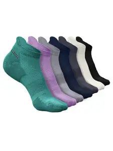 Heelium Men Pack of 7 Ankle-Length Anti-bacterial Socks