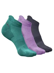 Heelium Men Pack Of 3 Odour-Free Ankle-Length Socks