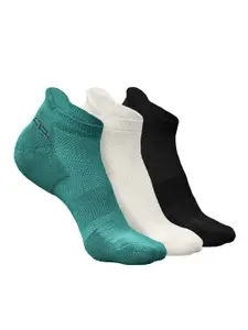 Heelium Men Pack Of 3 Ankle Length Socks