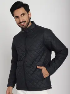 9ty3ree Stand Collar Long Sleeves Insulator Quilted Jacket