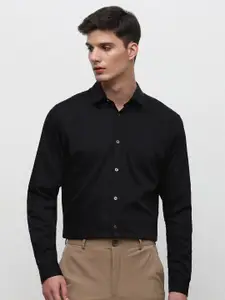 SELECTED Slim Fit Spread Collar Pure Cotton Formal Shirt
