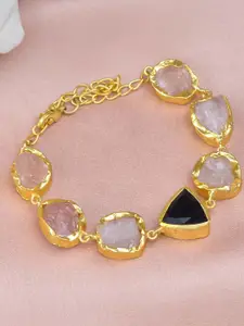 ZURII Brass Gold-Plated Link Bracelet