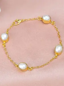 ZURII Brass Gold-Plated Wraparound Bracelet