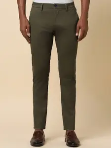 Allen Solly Men Slim Fit Mid-Rise Regular Trousers