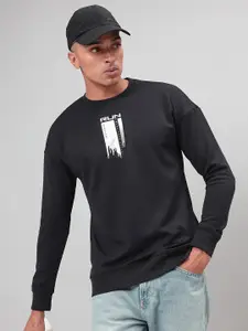 Technosport Graphic Printed Round Neck Antimicrobial Sweatshirt