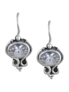 Silverwala 925 Silver Contemporary Drop Earrings