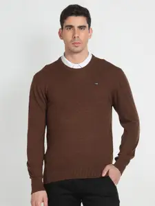 Arrow Sport Round Neck Pullover Sweater