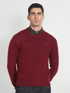 Arrow Sport Long Sleeves Woollen Pullover