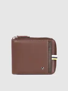 Allen Solly Men Leather Zip Around Wallet