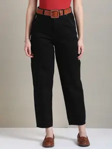 U.S. Polo Assn. Women Tapered Fit High-Rise Jeans