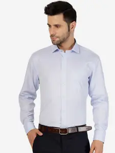 Greenfibre Micro Ditsy Printed Cotton Slim Fit Formal Shirt