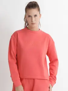RAREISM Brand Logo Printed Cotton Sweatshirt