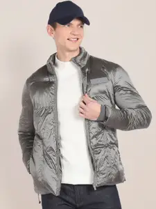 U.S. Polo Assn. Mock Collar Long Sleeves Quilted Jacket