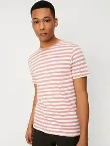max Striped Pure Cotton T-shirt