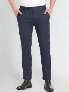 Arrow Men Mid-Rise Tailored Fit Formal Trousers