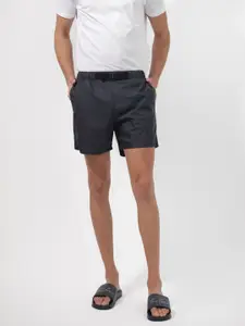 RARE RABBIT Men Kort Regular Fit High-Rise Cotton Shorts