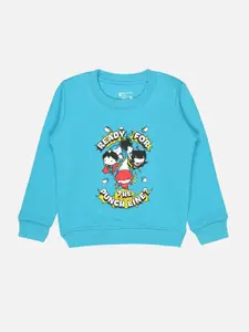 Bodycare Kids Infants Boys Graphic Printed Fleece Pullover Sweatshirt