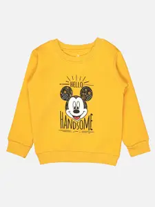 Bodycare Kids Boys Mickey & Friends Printed Fleece Pullover Sweatshirt