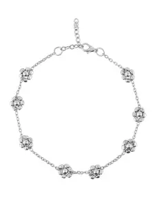 Infuzze Silver-Plated Anklet