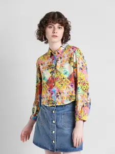 ONLY Onlvision Floral Printed Casual Shirt