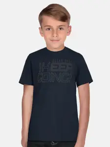 Allen Solly Junior Boys Typography Printed Cotton T-shirt