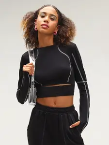 CAVA Cut Out Cotton Fitted Crop Top