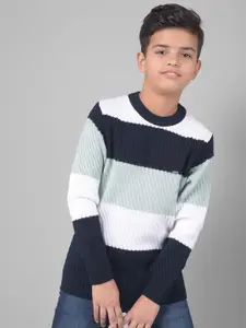 Crimsoune Club Boys Colourblocked Pullover