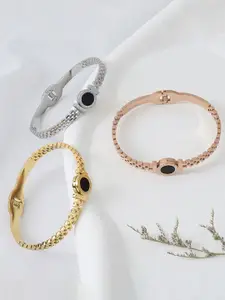 Jewels Galaxy Pack Of 3 Bangle-Style Bracelet