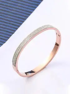 Jewels Galaxy Rose Gold Plated Bracelet
